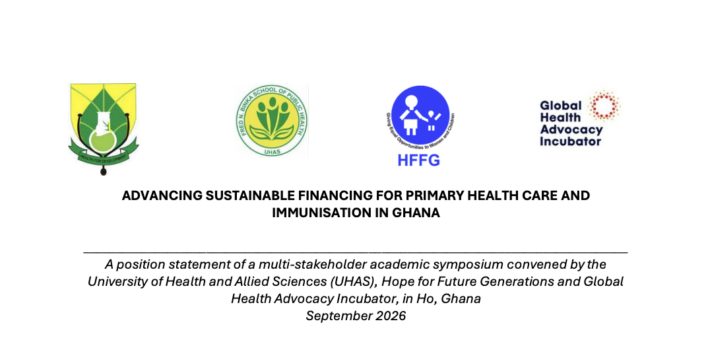 Advancing Sustainable Financing for Primary Health Care and Immunisation in Ghana